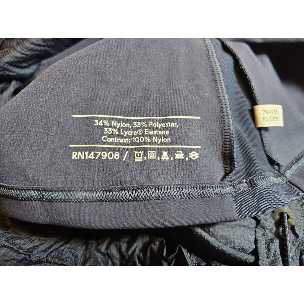 Outdoor Voices Navy Blue FrostKnit Hoodie Quarter Zip Jacket Women's XS - Picture 10 of 10
